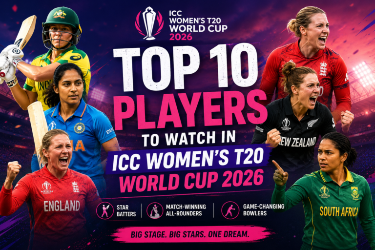 top 10 players in Icc women world cup 2026