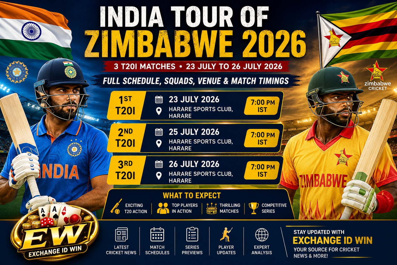 india vs zimbawe